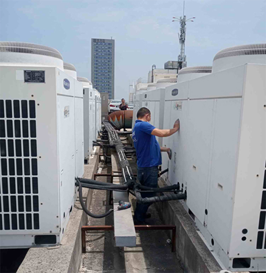 沿滩中央空调制热和不制冷系统维修方法